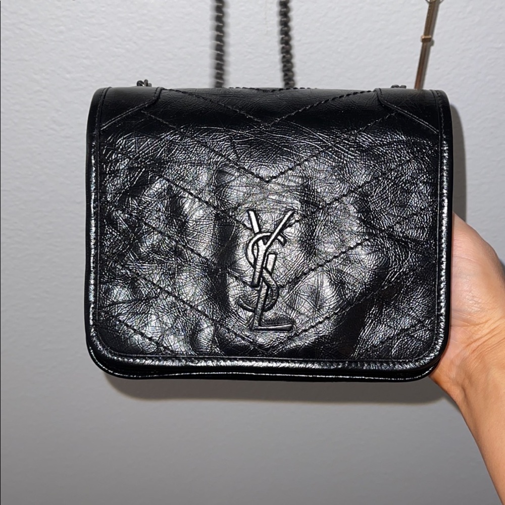 Black YSL crossbody bag